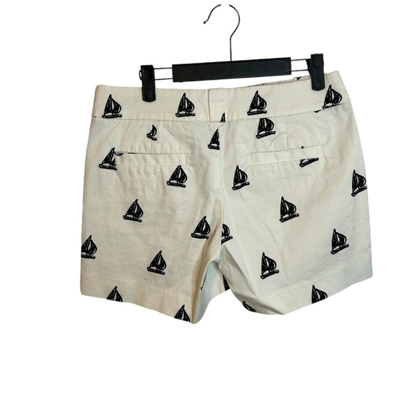 J.Crew 5” Sailboat Printed Chino Shorts - Picture 2 of 4